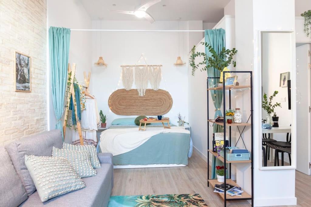 Al5 Seaside Bliss-Stylish Loft Steps From Malvarrosa Valência Exterior foto