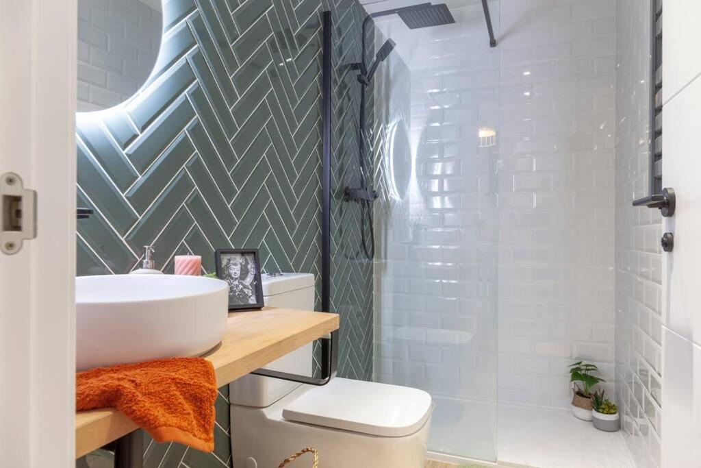 Al5 Seaside Bliss-Stylish Loft Steps From Malvarrosa Valência Exterior foto